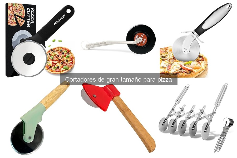 Mejores cortadores de pizza de gran tamaño para tu hogar