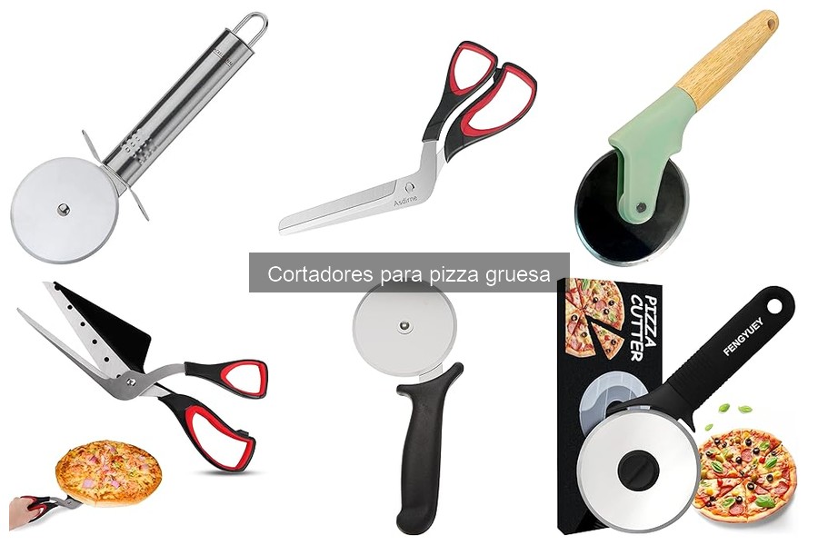 Mejores cortadores de pizza gruesa: ¡elección perfecta!