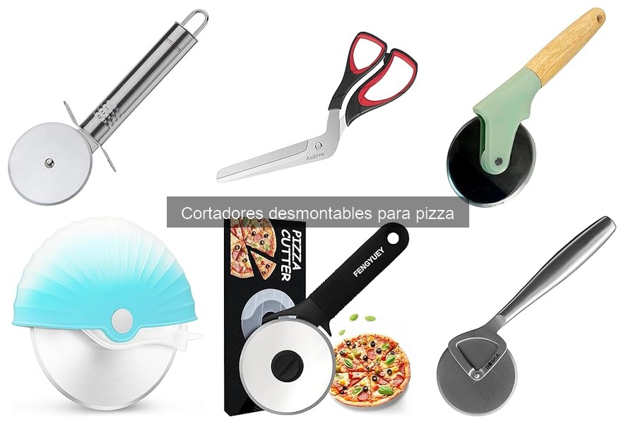 Mejores cortadores desmontables para pizza en 2023