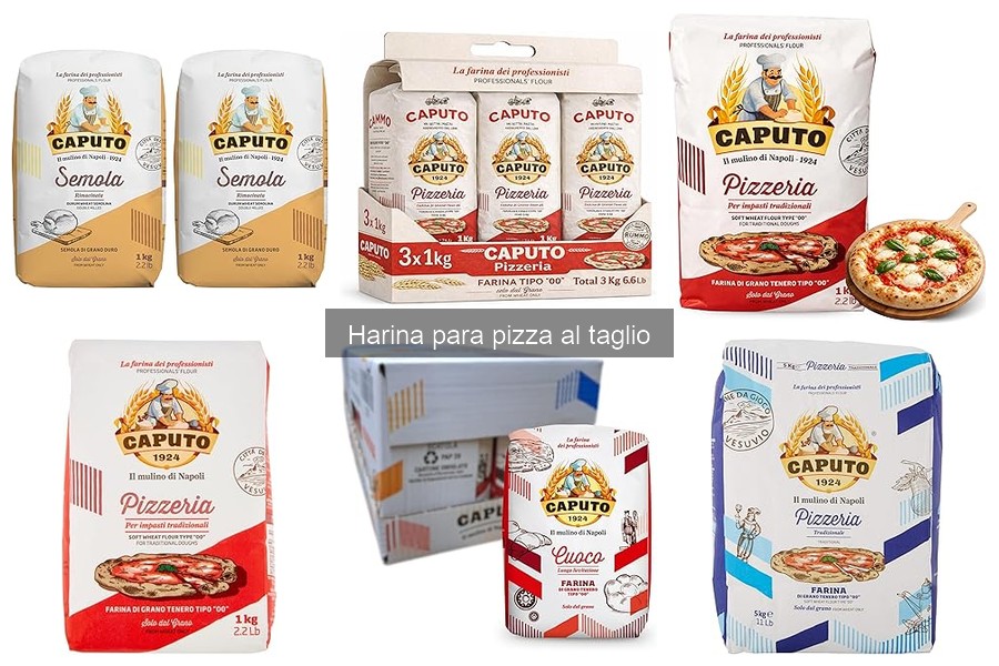 Mejores harinas para pizza al taglio: ¿Cuál elegir?