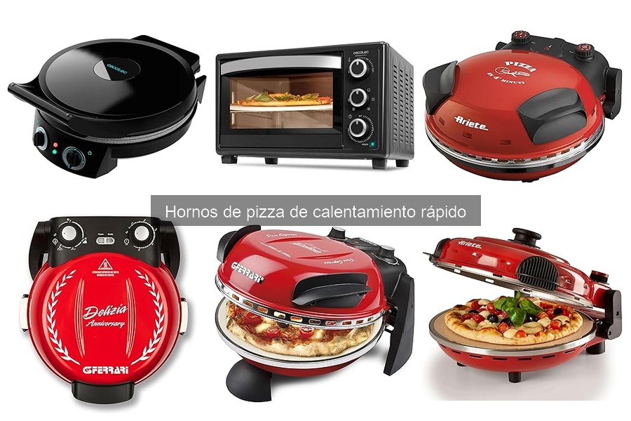 Mejores hornos de pizza de calentamiento rápido para casa