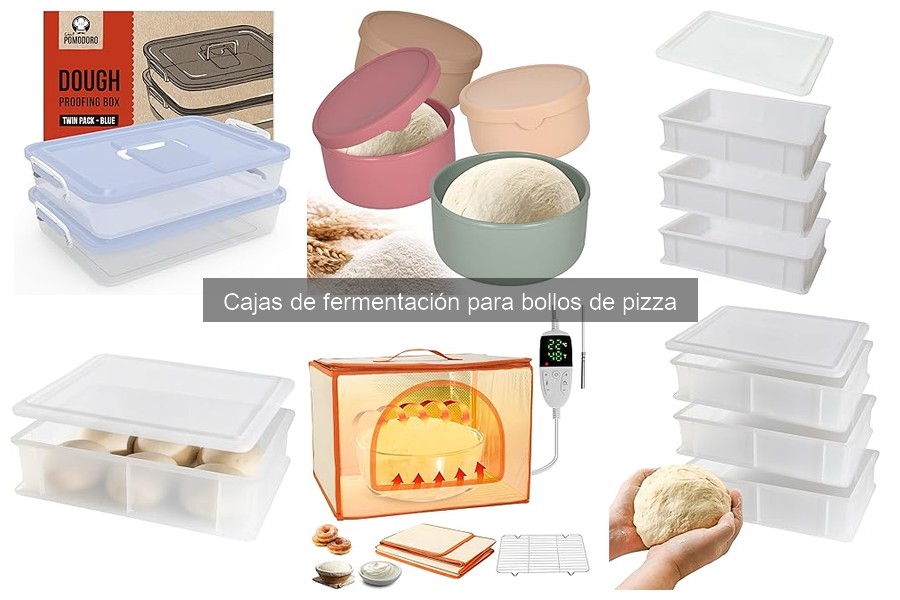 Mejores marcas de cajas de fermentación para pizza