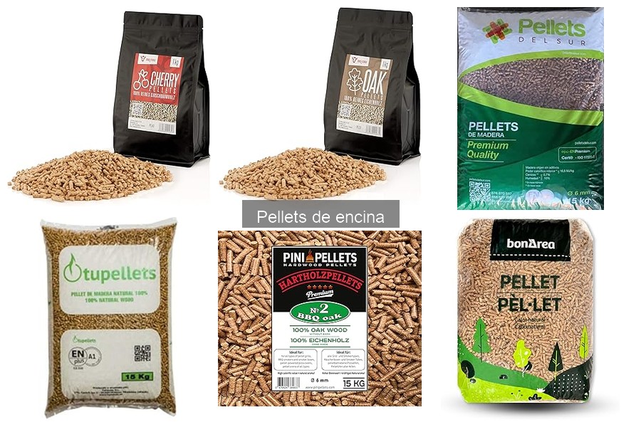 Mejores marcas de pellets de encina para estufas y barbacoas
