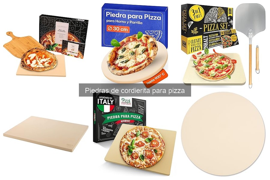Mejores marcas de piedras de cordierita para hacer pizza