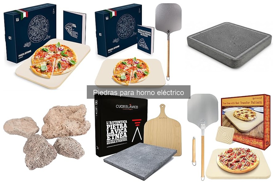 Mejores marcas de piedras para horno eléctrico en 2023