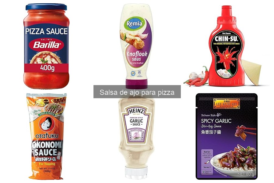 Mejores marcas de salsa de ajo para pizza en 2023