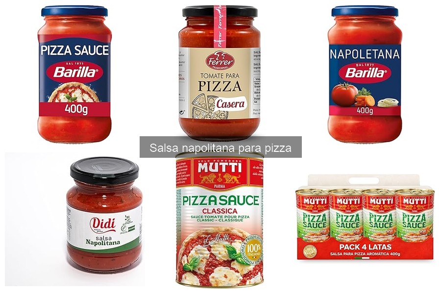 Mejores marcas de salsa napolitana para pizza 2023