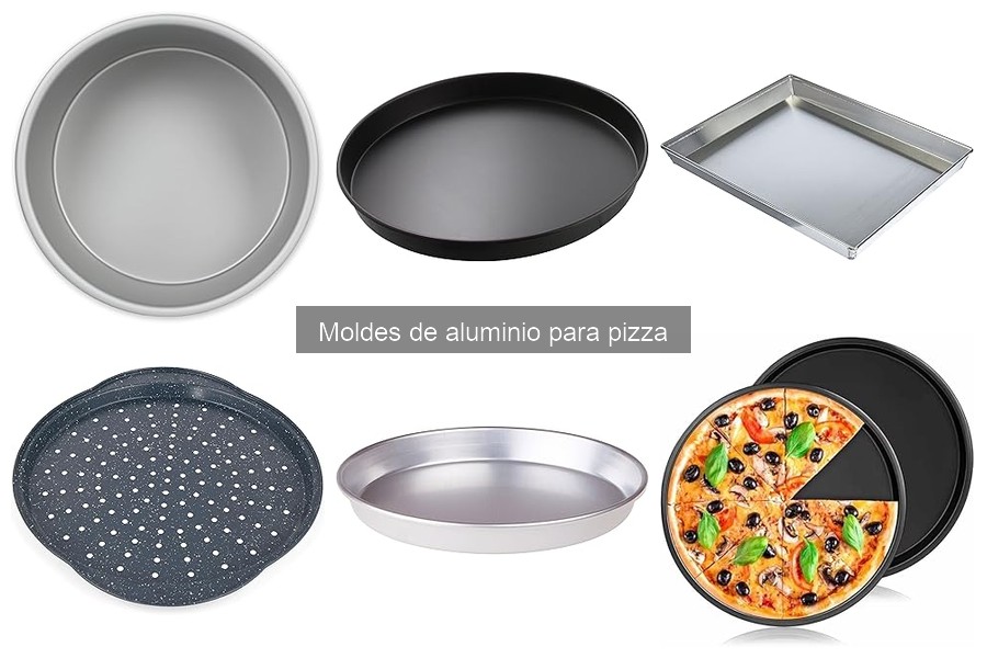 Mejores moldes de aluminio para pizza según opiniones