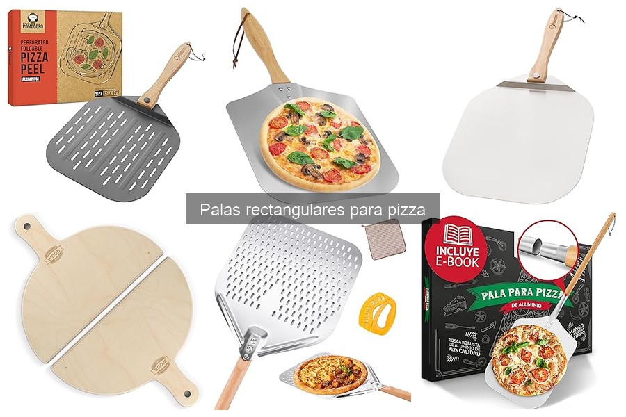 Mejores palas rectangulares para pizza en 2023: Comparativa