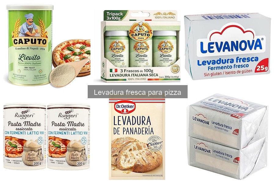 Mejores precios y dónde comprar levadura fresca para pizza