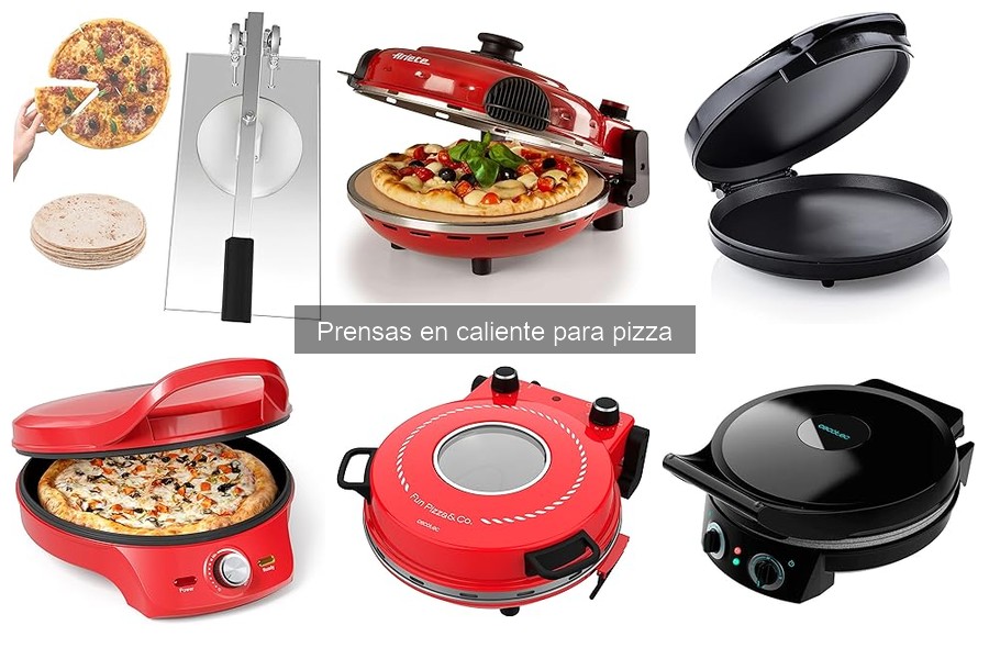 Mejores prensas en caliente para pizza de 2023: comparativa