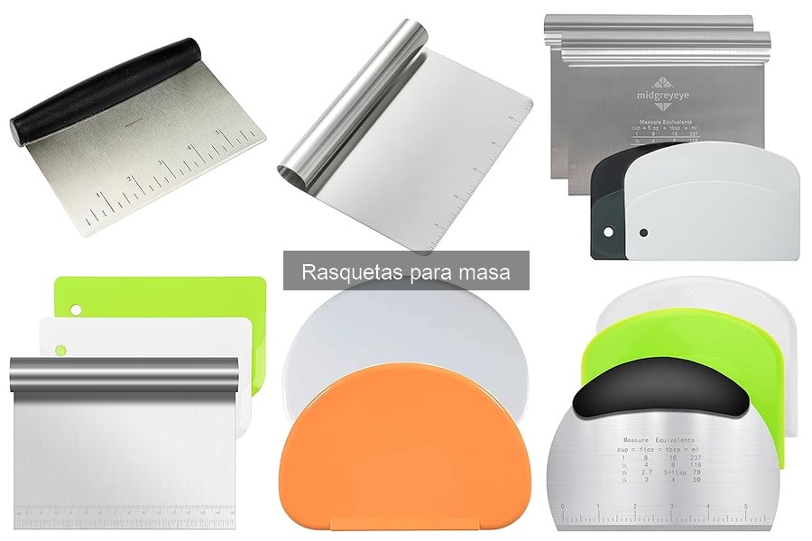 Mejores rasquetas para masa: comparación para amantes de la pizza