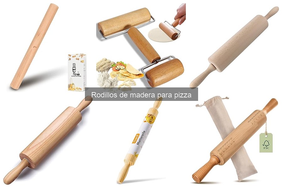 Mejores rodillos de madera para hacer pizza en casa