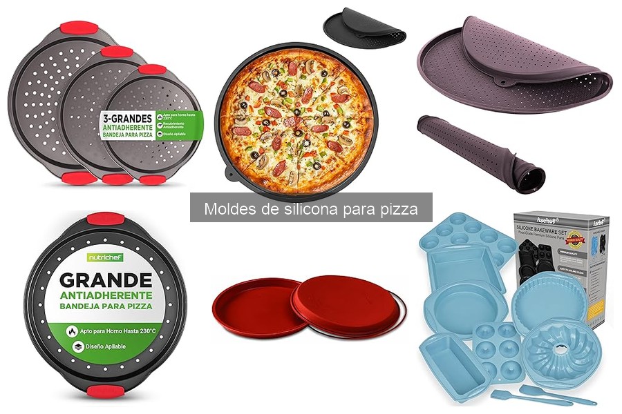 ¿Moldes de silicona para pizza son aptos para lavavajillas?