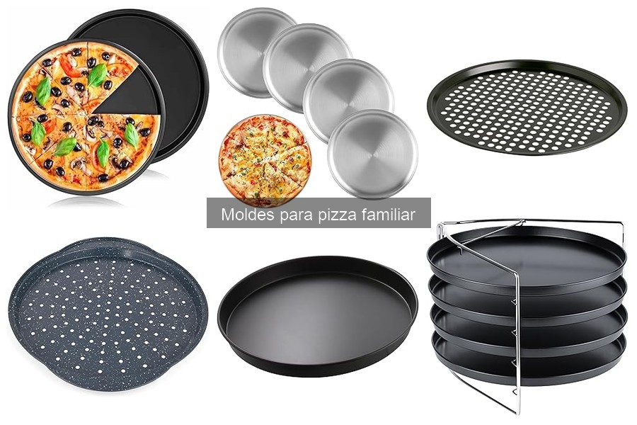 ¿Moldes para pizza familiar en horno de leña? Descúbrelo