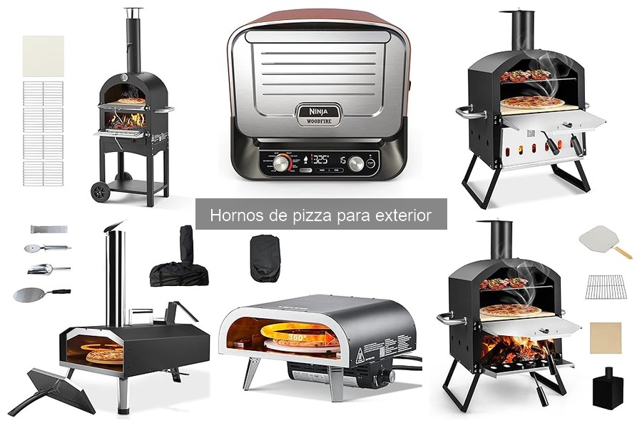 Opiniones de usuarios sobre hornos de pizza para exterior