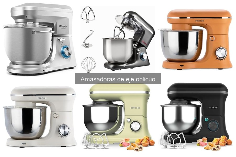 Opiniones sobre amasadoras de eje oblicuo: reseñas y más