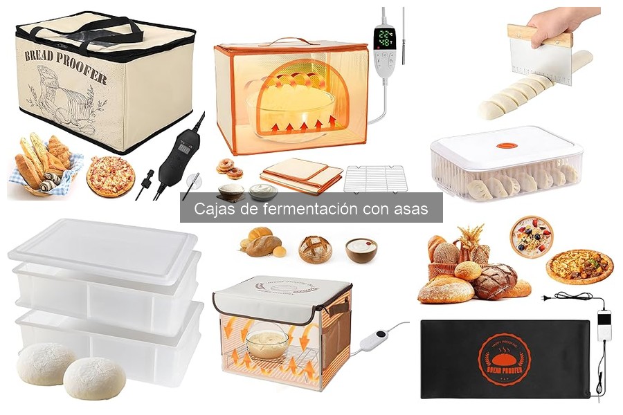 Opiniones sobre cajas de fermentación con asas para pizza