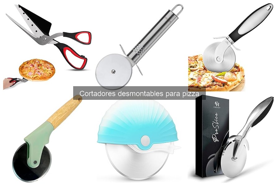 Opiniones sobre cortadores desmontables para pizza