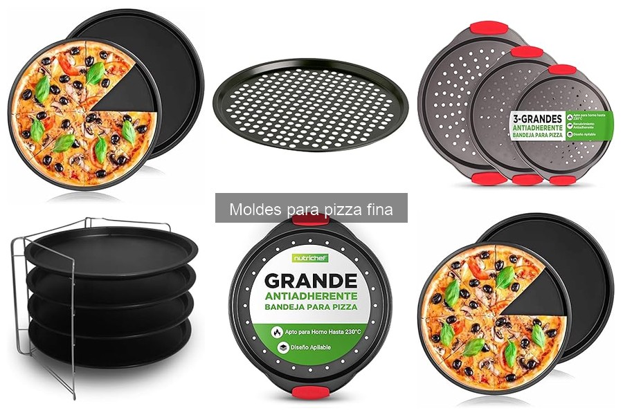 Opiniones sobre moldes para pizza fina: ¡escoge el mejor!