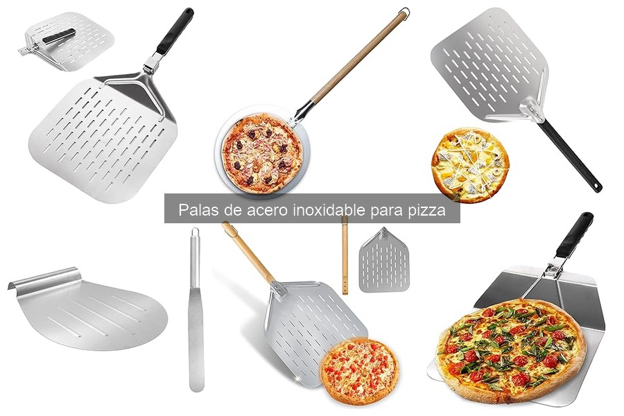 Opiniones sobre palas de acero inoxidable para pizza