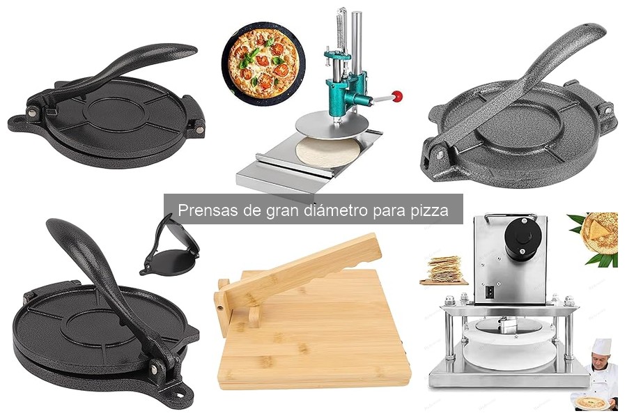 Opiniones sobre Prensas de Gran Diámetro para Pizza