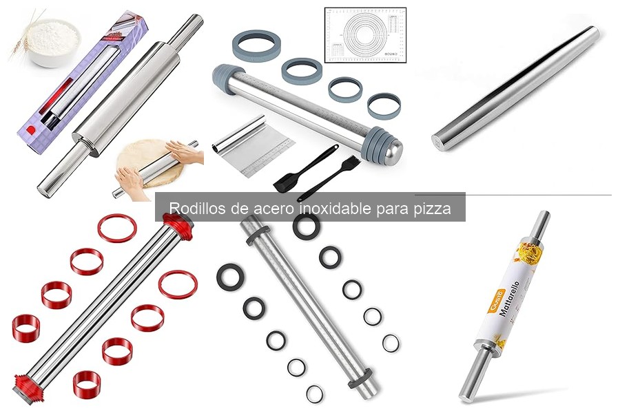Opiniones sobre rodillos de acero inoxidable para pizza