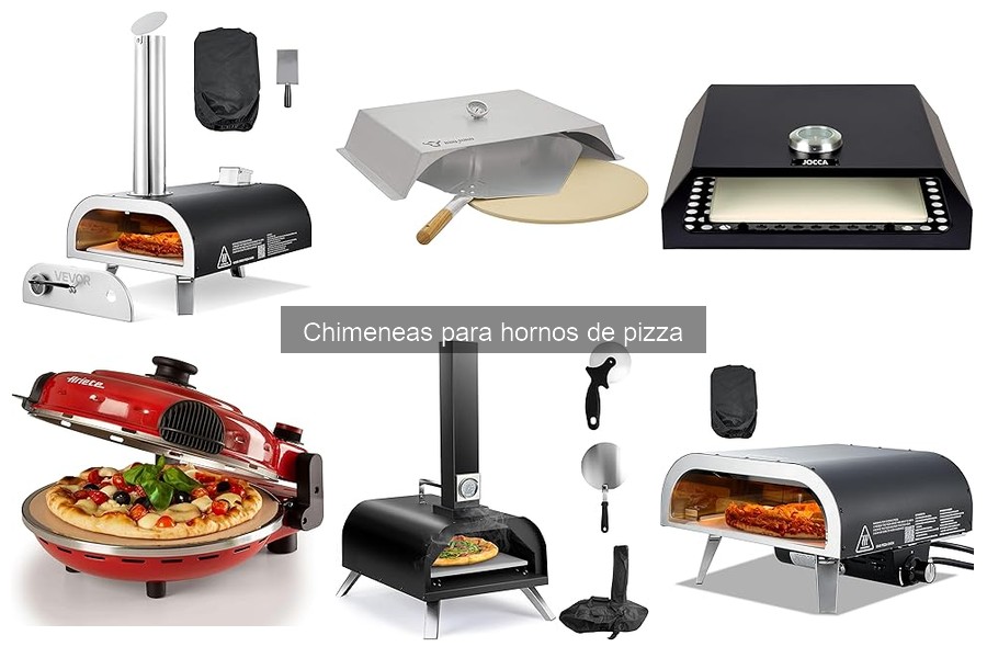 ¿Por qué mi chimenea de horno de pizza no funciona bien?