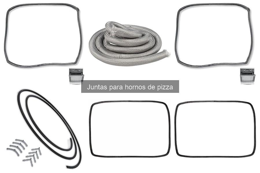 ¿Por qué se desgastan las juntas de horno de pizza?