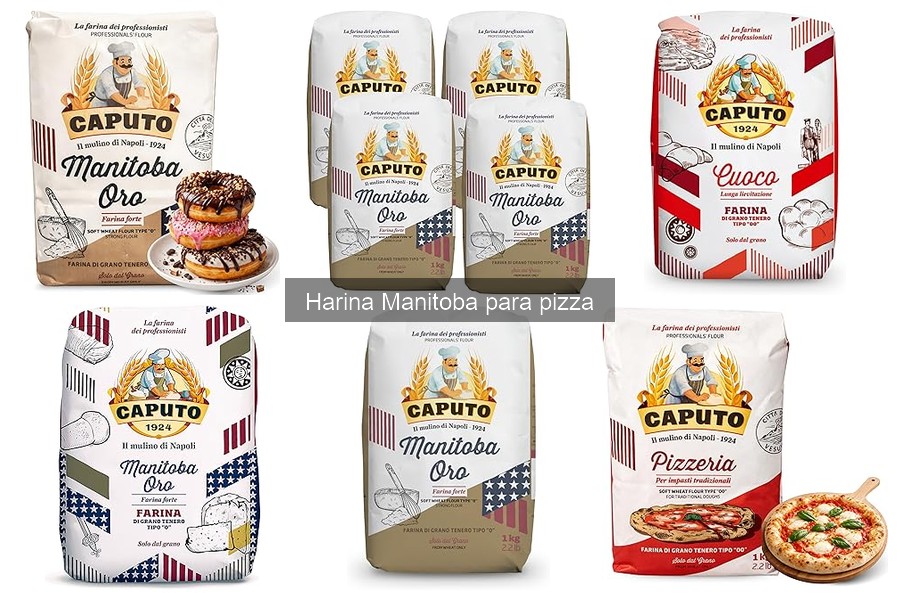 Precio promedio de la harina Manitoba para pizza