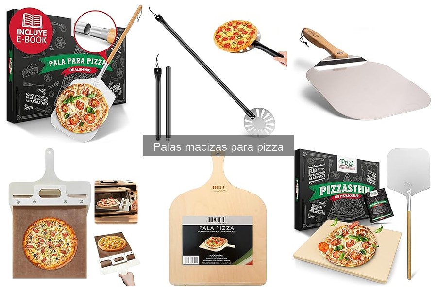 Precios de palas macizas para pizza: guía de costos y opciones