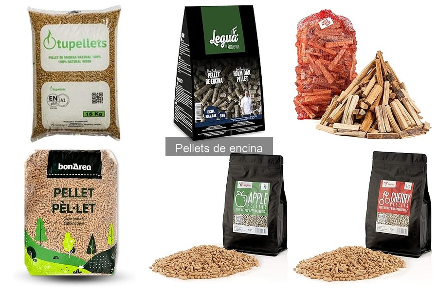 Precios de pellets de encina y comparativa 2023
