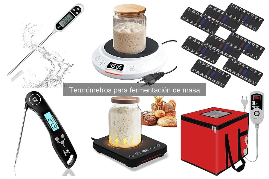 Precios de termómetros para fermentación de masa en casa