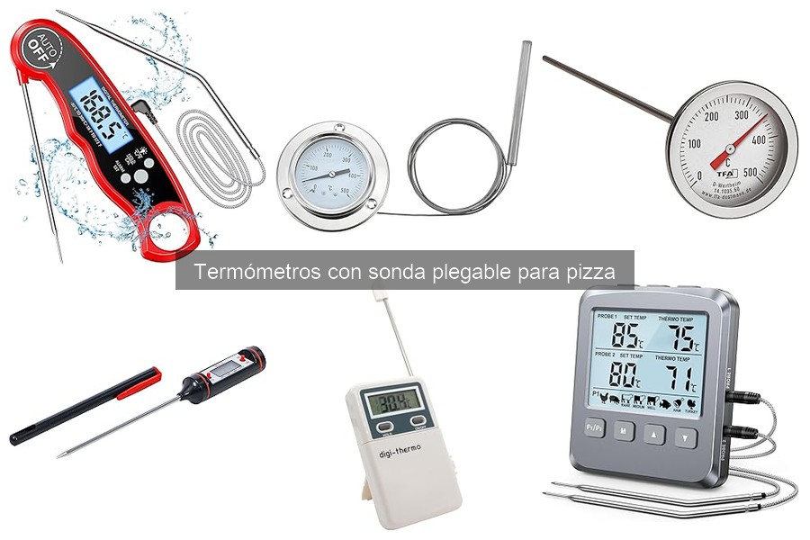 Precios promedio de termómetros con sonda plegable para pizza