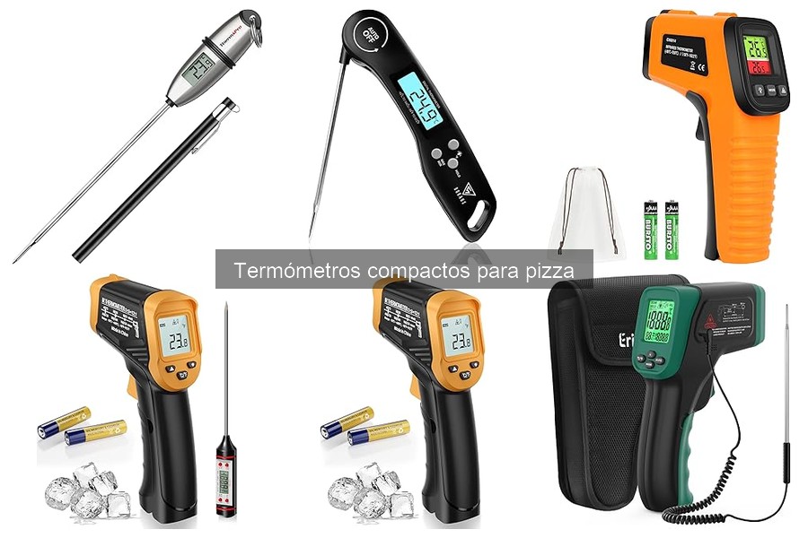 Precios y mejores lugares para comprar termómetros compactos para pizza