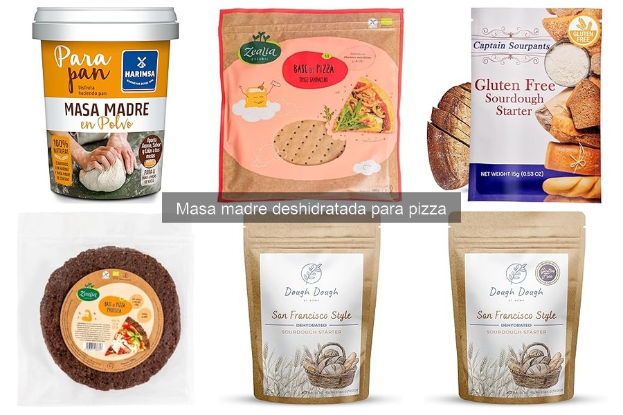 Preguntas frecuentes sobre masa madre deshidratada para pizza