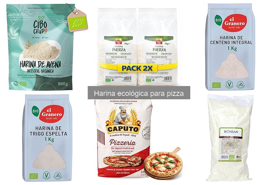 Problemas comunes al usar harina ecológica para pizza