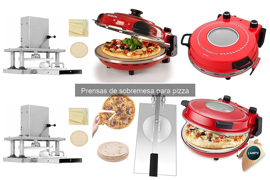 Problemas Comunes Al Usar Prensas de Sobremesa para Pizza