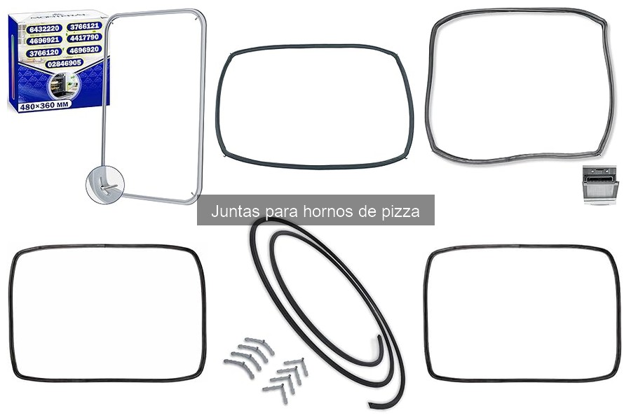 Problemas comunes con juntas para hornos de pizza