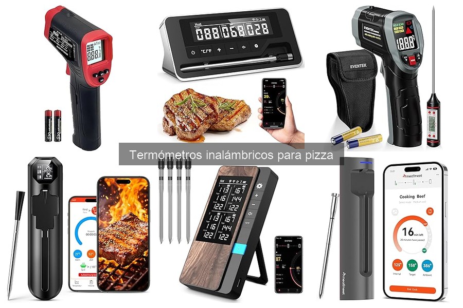 Problemas comunes con termómetros inalámbricos para pizza