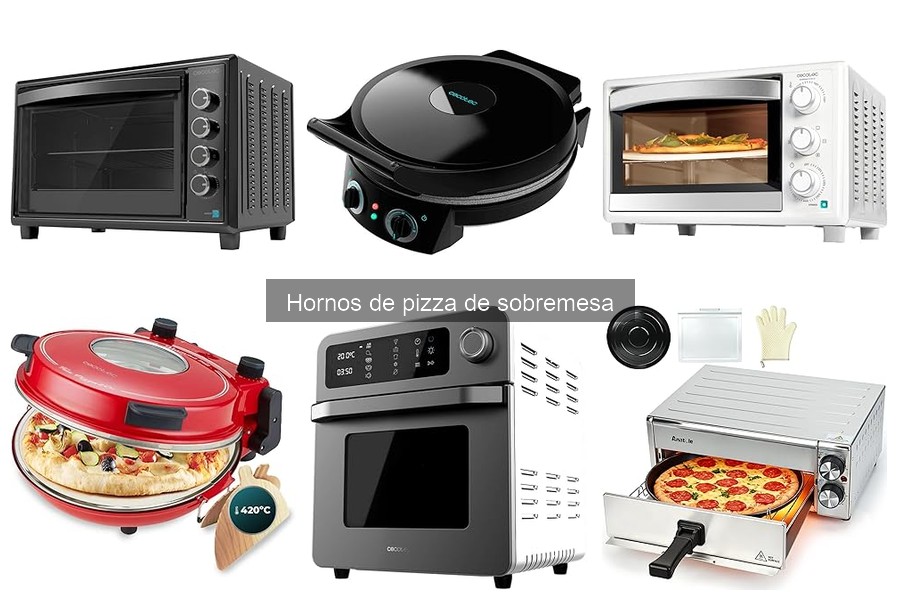 Problemas comunes en hornos de pizza de sobremesa y soluciones