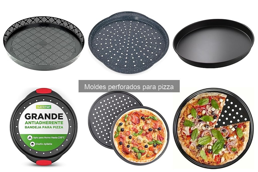 ¿Qué considerar al comprar moldes perforados para pizza?