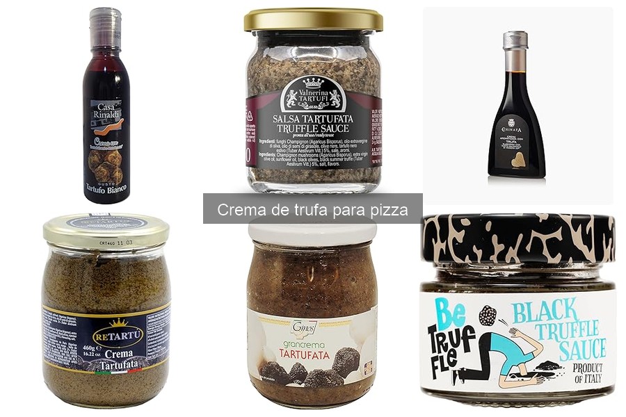¿Qué es la crema de trufa para pizza? Descubre su uso