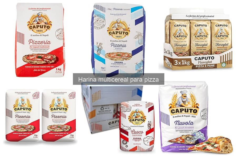 ¿Qué es la harina multicereal para pizza?