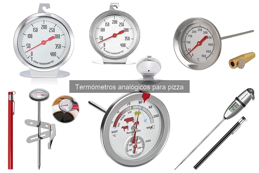 ¿Qué es un termómetro analógico para pizza? Guía sencilla