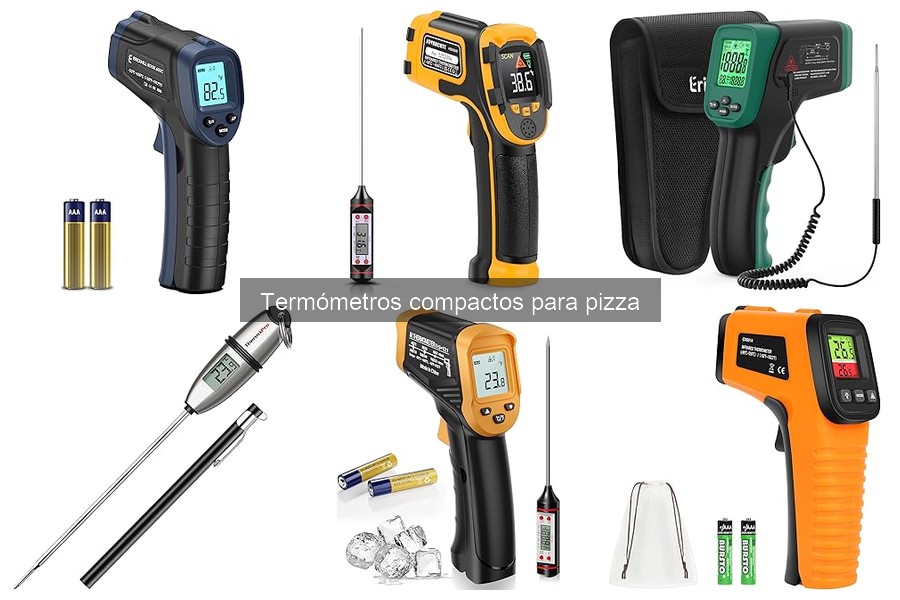 ¿Qué es un termómetro compacto para pizza y para qué sirve?