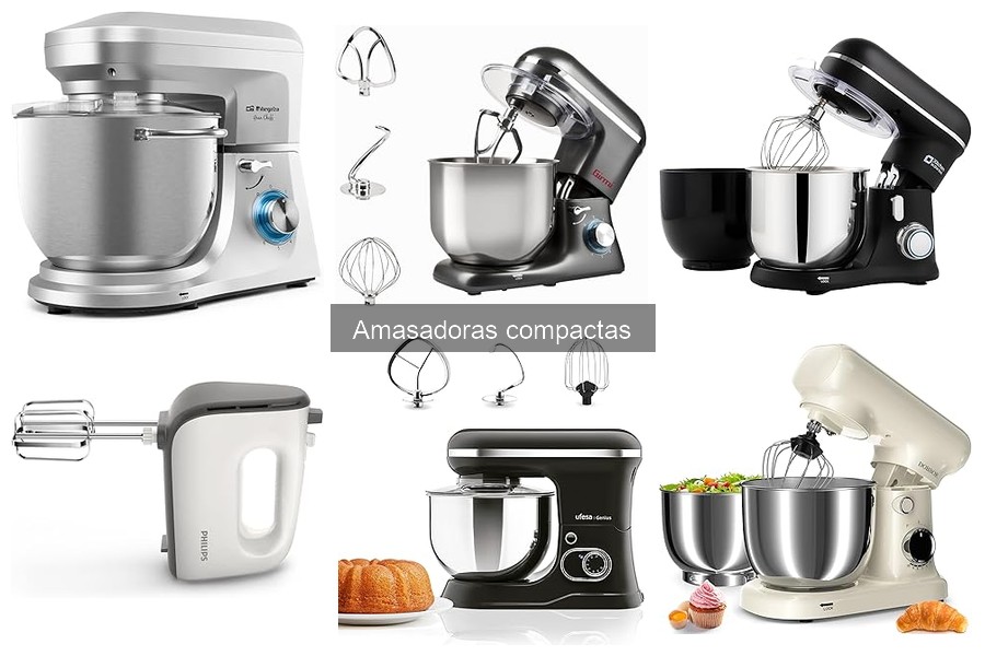¿Qué es una amasadora compacta? Ventajas y características