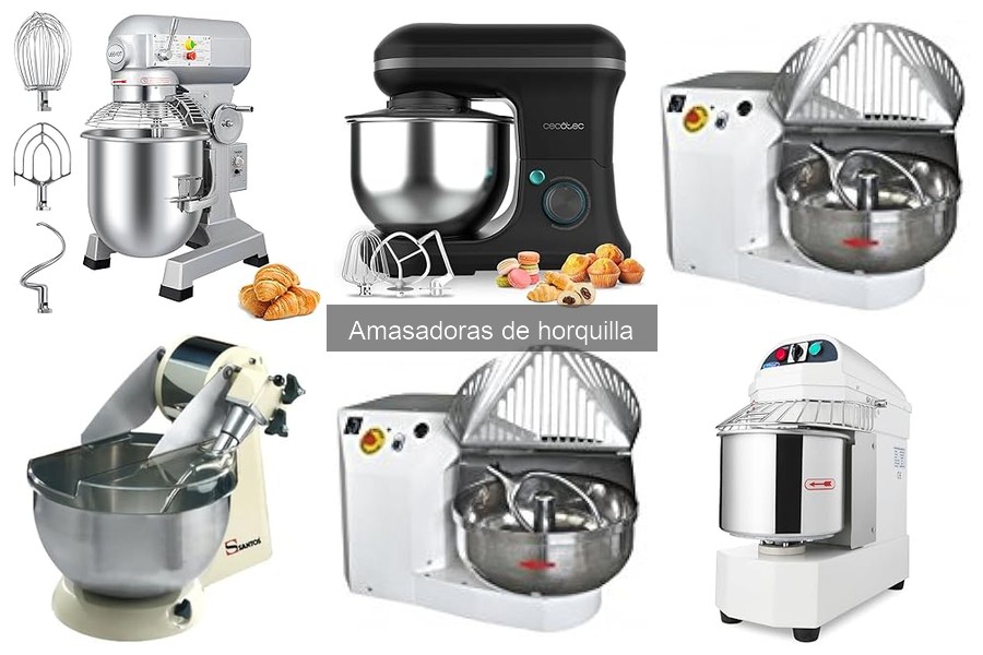 ¿Qué es una amasadora de horquilla? Características y usos