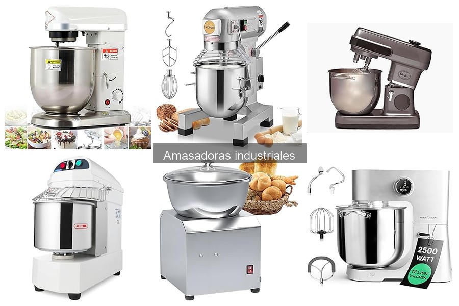 ¿Qué es una amasadora industrial? Características y usos
