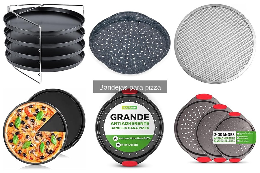 ¿Qué es una bandeja para pizza? Características y usos